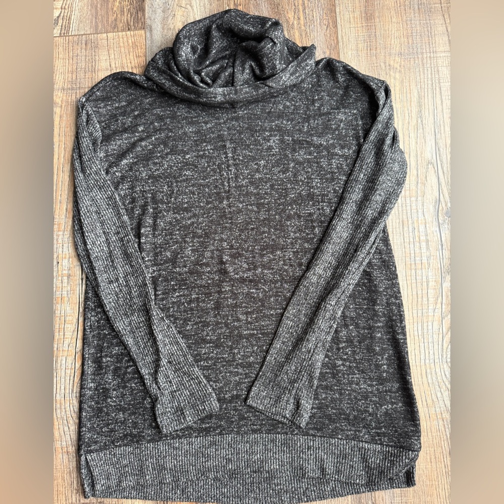 GAP Charcoal Cowl Neck Sweater